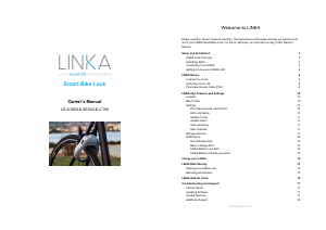 Manual Linka LK-A100 Bike Lock