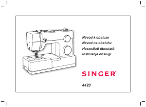 Instrukcja Singer 4423 Maszyna do szycia