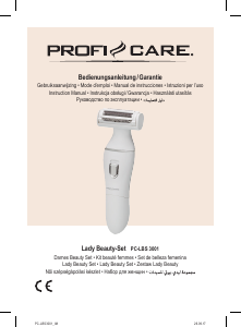 Manual Proficare PC-LBS 3001 Shaver