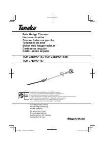 Manual Tanaka TC H22EPAP(S) Corta-sebes