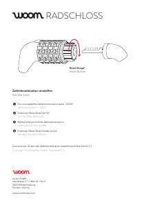 Manual Woom Lokki Bike Lock