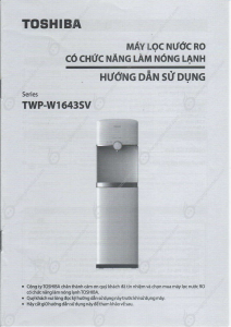 Hướng dẫn sử dụng Toshiba TWP-W1643SV Cây nước nóng lạnh