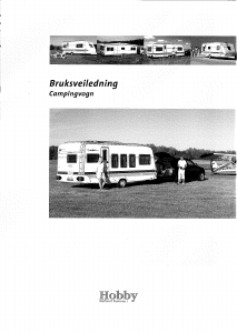 Bruksanvisning Hobby Prestige 750 UML (1998) Campingvogn