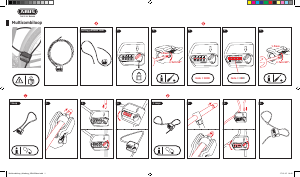 Manual de uso Abus Multicombiloop Candado para bicicleta