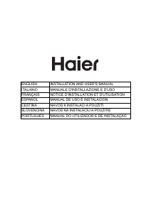 Manual Haier HATS6DS46BWIFI Cooker Hood