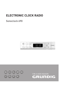 Instrukcja Grundig Sonoclock 690 Radiobudzik