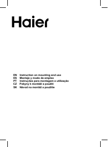 Manual Haier HAPY72ES6X Cooker Hood