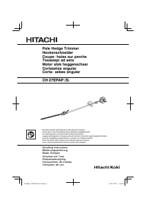 Manual Hitachi CH 27EPAP(S) Corta-sebes