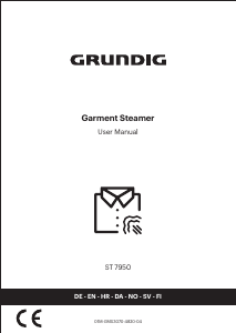 Bruksanvisning Grundig ST 7950 Tøydamper