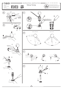 Manual de uso Mora Temp Grifería