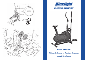 Kullanım kılavuzu Bluelight ORB2100 Eliptik bisiklet
