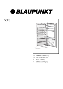 Mode d’emploi Blaupunkt 5CF 35030 Réfrigérateur