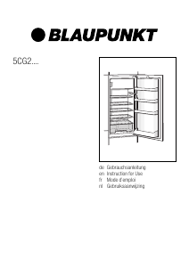 Manual Blaupunkt 5CG 22020 Refrigerator