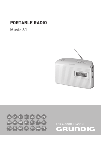 Bedienungsanleitung Grundig Music 61 Radio
