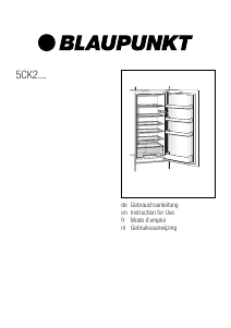 Bedienungsanleitung Blaupunkt 5CK 22020 Kühlschrank