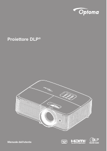 Manuale Optoma DH351 Proiettore