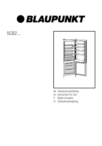 Handleiding Blaupunkt 5CB 28020 Koel-vries combinatie