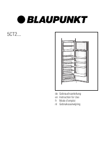 Mode d’emploi Blaupunkt 5CT 24020 Réfrigérateur combiné