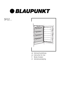 Manual Blaupunkt 5FG 22030 Freezer
