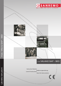 Manual Sanremo Milano Espresso Machine