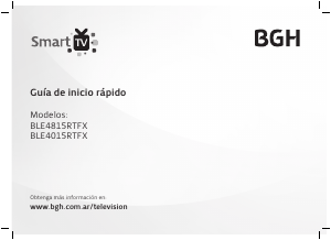 Manual de uso BGH BLE4015RTFX Televisor de LED