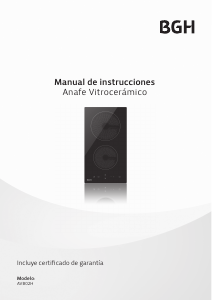 Manual de uso BGH AVB02H Placa