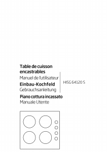 Mode d’emploi BEKO HISG 64120 S Table de cuisson