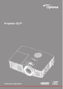 Instrukcja Optoma EH416e Projektor