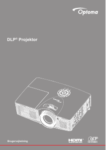 Brugsanvisning Optoma EH416e Projektor