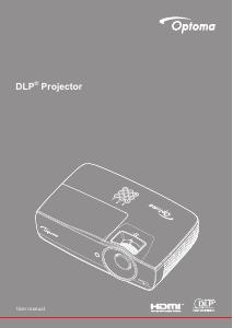 Manual Optoma EH460ST Projector