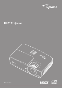 Manual Optoma EH461 Projector