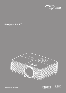 Manual Optoma H117ST Projetor