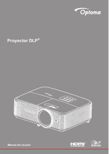 Manual de uso Optoma H117ST Proyector