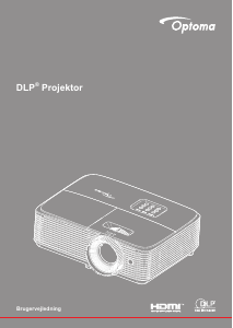 Brugsanvisning Optoma H185X Projektor