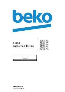 Kullanım kılavuzu BEKO 41510 AA Klima