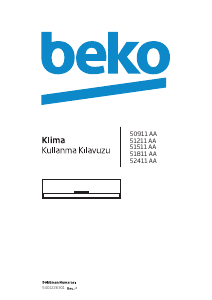 Kullanım kılavuzu BEKO 51211 AA Klima