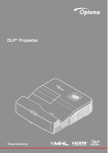 Brugsanvisning Optoma HD35UST Projektor