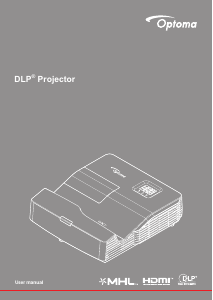 Manual Optoma HD35UST Projector