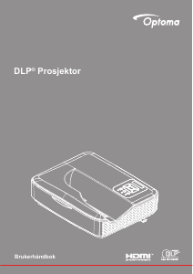 Bruksanvisning Optoma HZ40UST Projektor