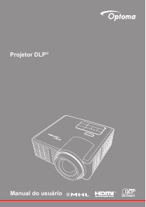 Manual Optoma ML750ST Projetor