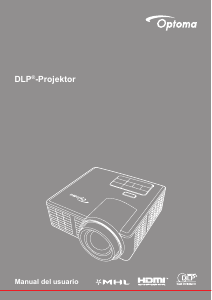 Manual de uso Optoma ML750ST Proyector