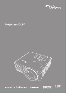 Mode d’emploi Optoma ML750ST Projecteur
