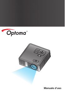 Manuale Optoma ML750e Proiettore