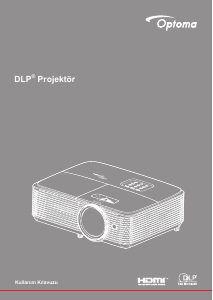Kullanım kılavuzu Optoma W309ST Projektör