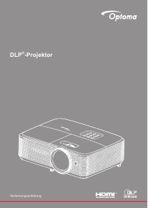 Bedienungsanleitung Optoma W309ST Projektor