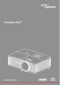 Manuale Optoma W319ST Proiettore