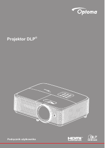 Instrukcja Optoma X309ST Projektor