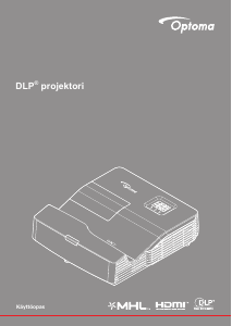 Käyttöohje Optoma X340UST Projektori