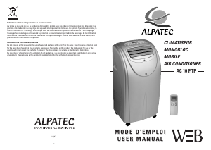 Mode d’emploi Alpatec AC 10 FITP Climatiseur