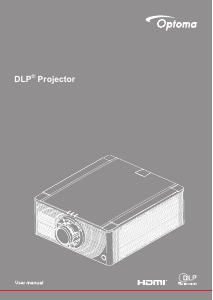 Manual Optoma ZK1050 Projector